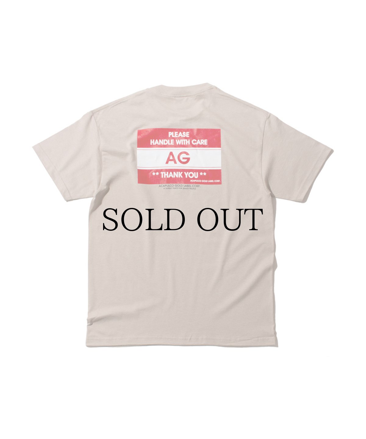 画像4: ACAPULCO GOLD(アカプルコゴールド) / HANDLE WITH CARE TEE (4)