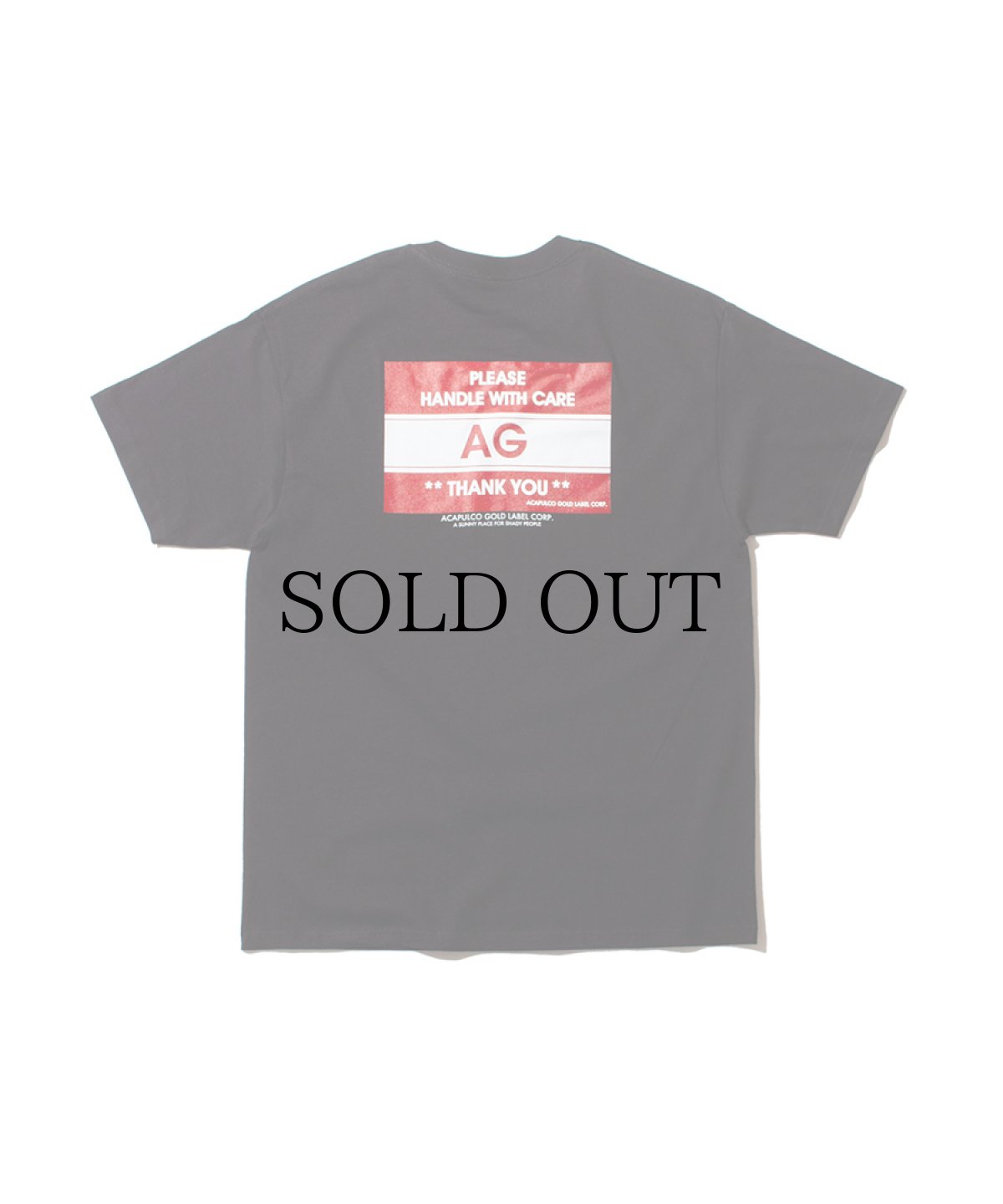 画像1: ACAPULCO GOLD(アカプルコゴールド) / HANDLE WITH CARE TEE (1)
