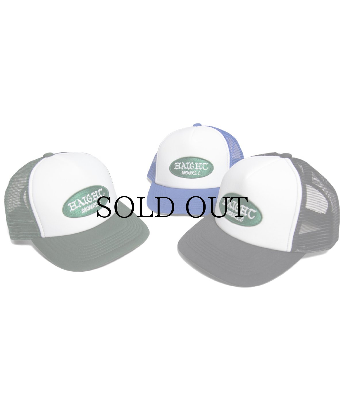 画像1: HAIGHT / SMOKERS CLUB MESH TRUCKER CAP (1)