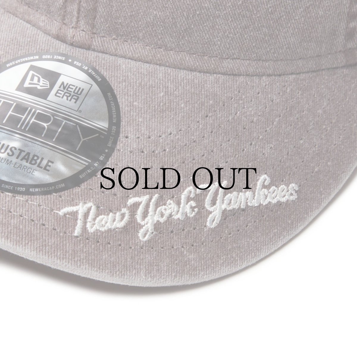 画像6: NEW ERA / 9THIRTY MLB Visor Logo ニューヨーク・ヤンキース アシッドウォッシュ (6)