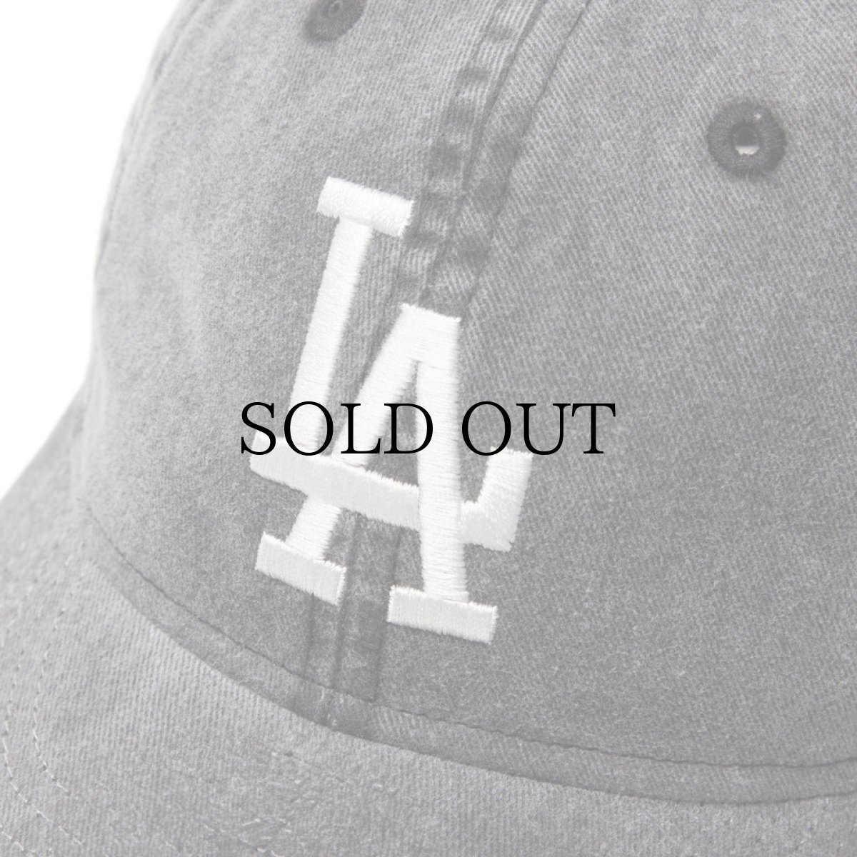 画像5: NEW ERA / 9THIRTY MLB Visor Logo ロサンゼルス・ドジャース アシッドウォッシュ (5)