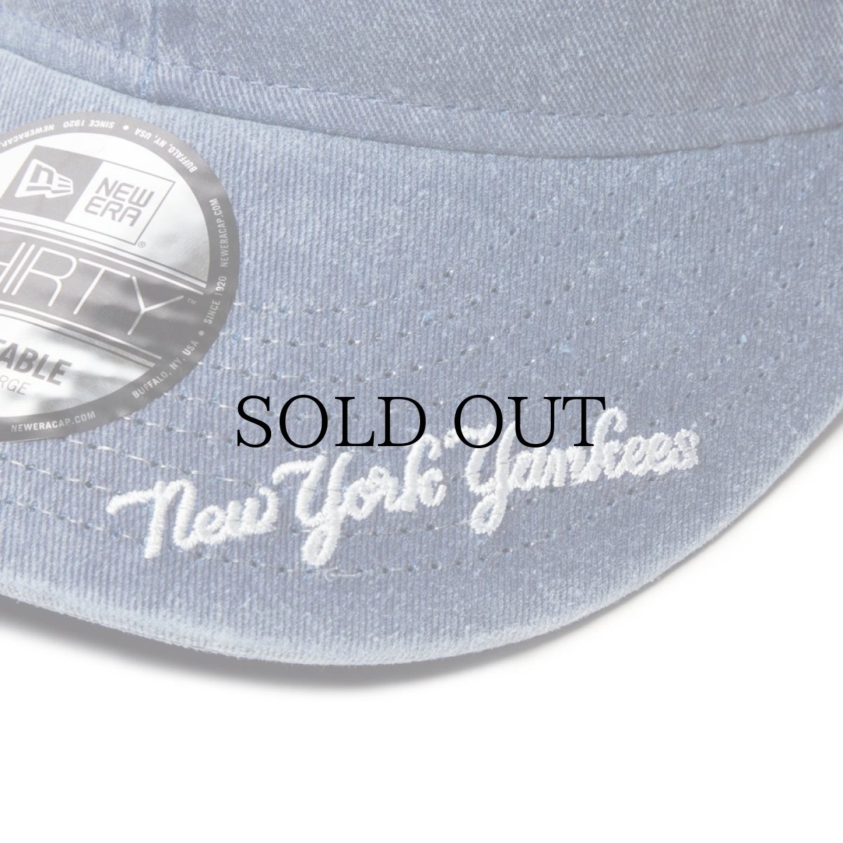 画像6: NEW ERA / 9THIRTY MLB Visor Logo ニューヨーク・ヤンキース アシッドウォッシュ (6)