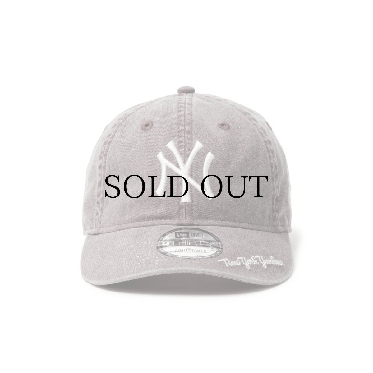 画像2: NEW ERA / 9THIRTY MLB Visor Logo ニューヨーク・ヤンキース アシッドウォッシュ (2)