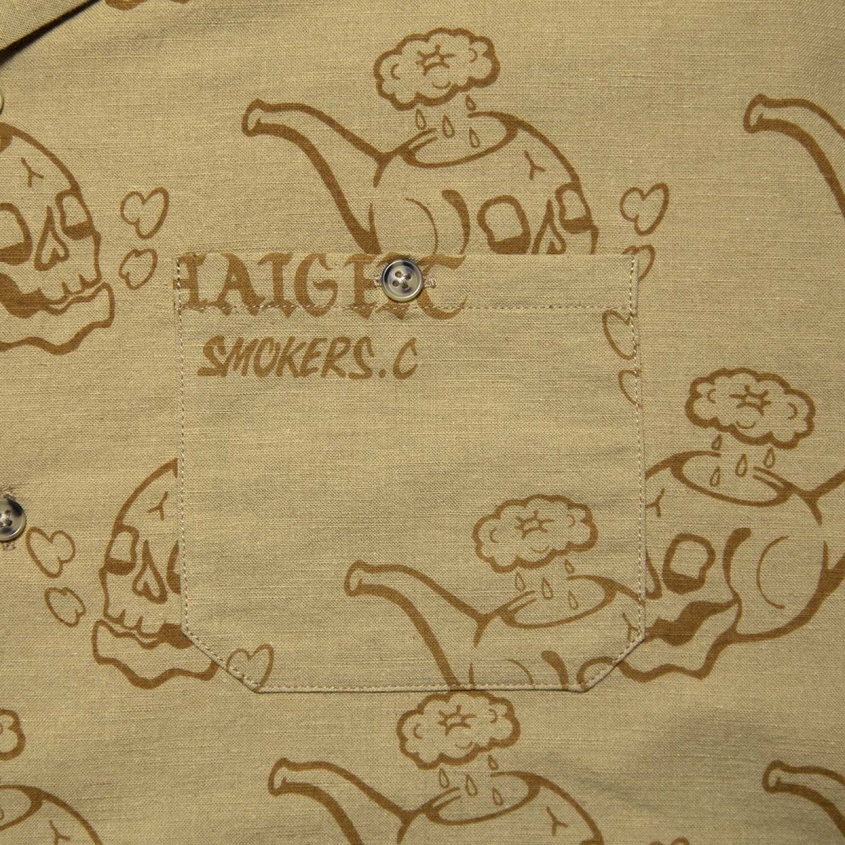 画像15: HAIGHT / SMOKERS CLUB OPEN COLLAR SHIRT (15)