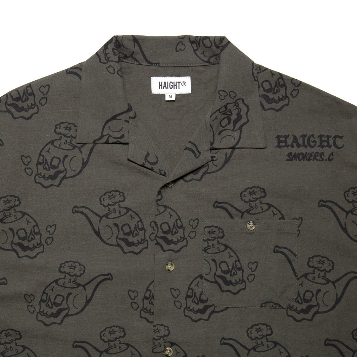 画像10: HAIGHT / SMOKERS CLUB OPEN COLLAR SHIRT (10)