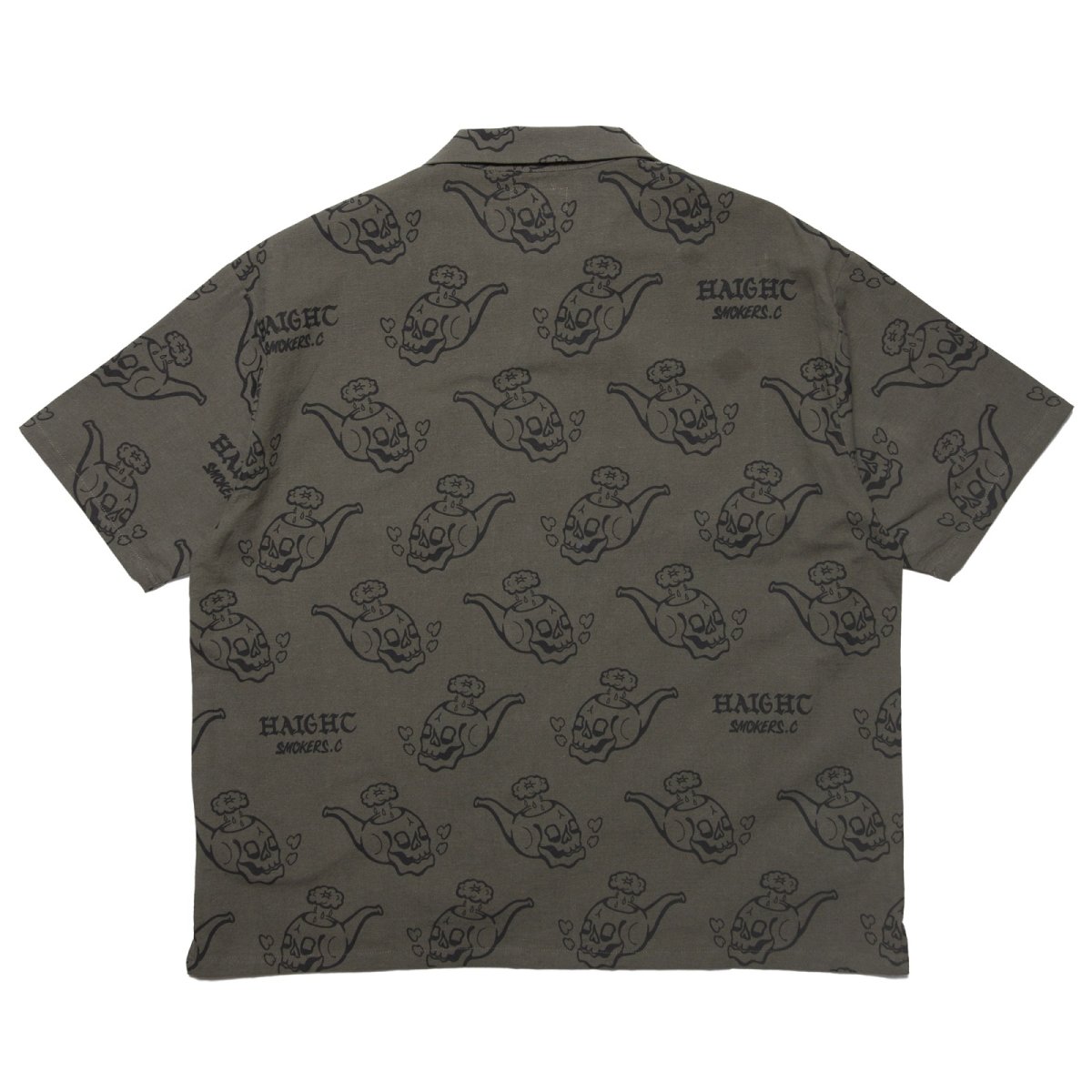 画像7: HAIGHT / SMOKERS CLUB OPEN COLLAR SHIRT (7)