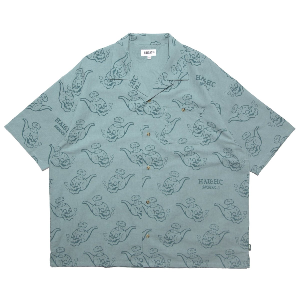 画像5: HAIGHT / SMOKERS CLUB OPEN COLLAR SHIRT (5)