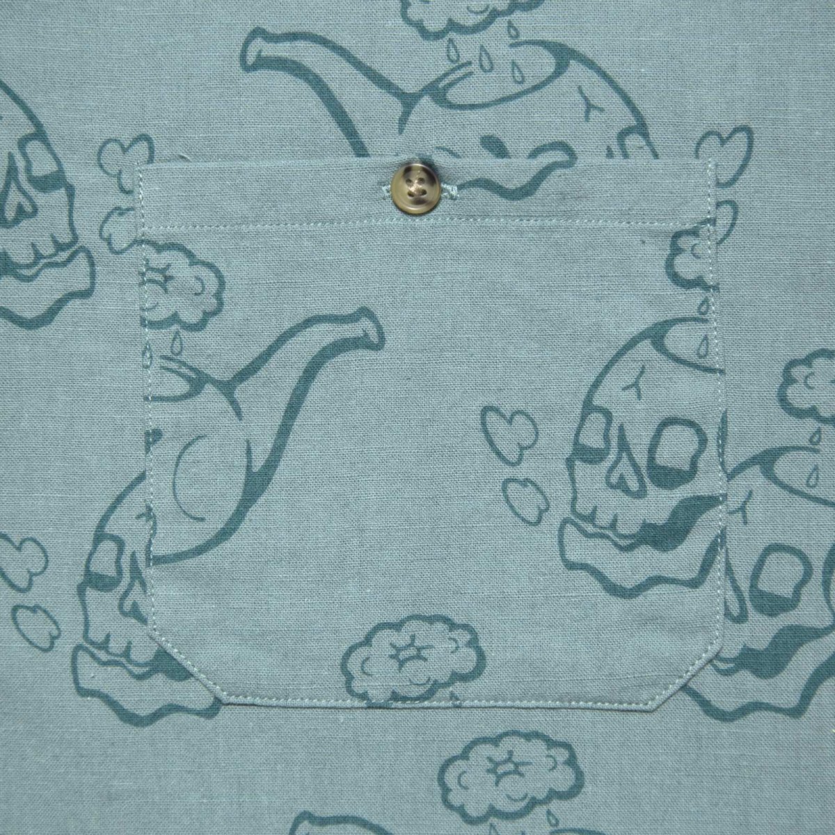 画像17: HAIGHT / SMOKERS CLUB OPEN COLLAR SHIRT (17)