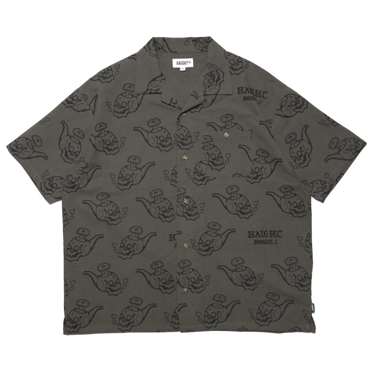 画像4: HAIGHT / SMOKERS CLUB OPEN COLLAR SHIRT (4)