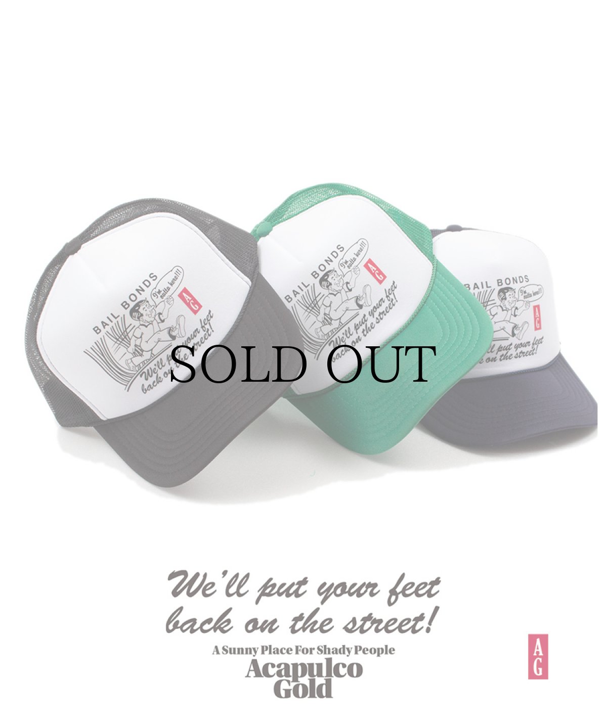 画像15: ACAPULCO GOLD / BAIL BOND TRUCKER CAP (15)