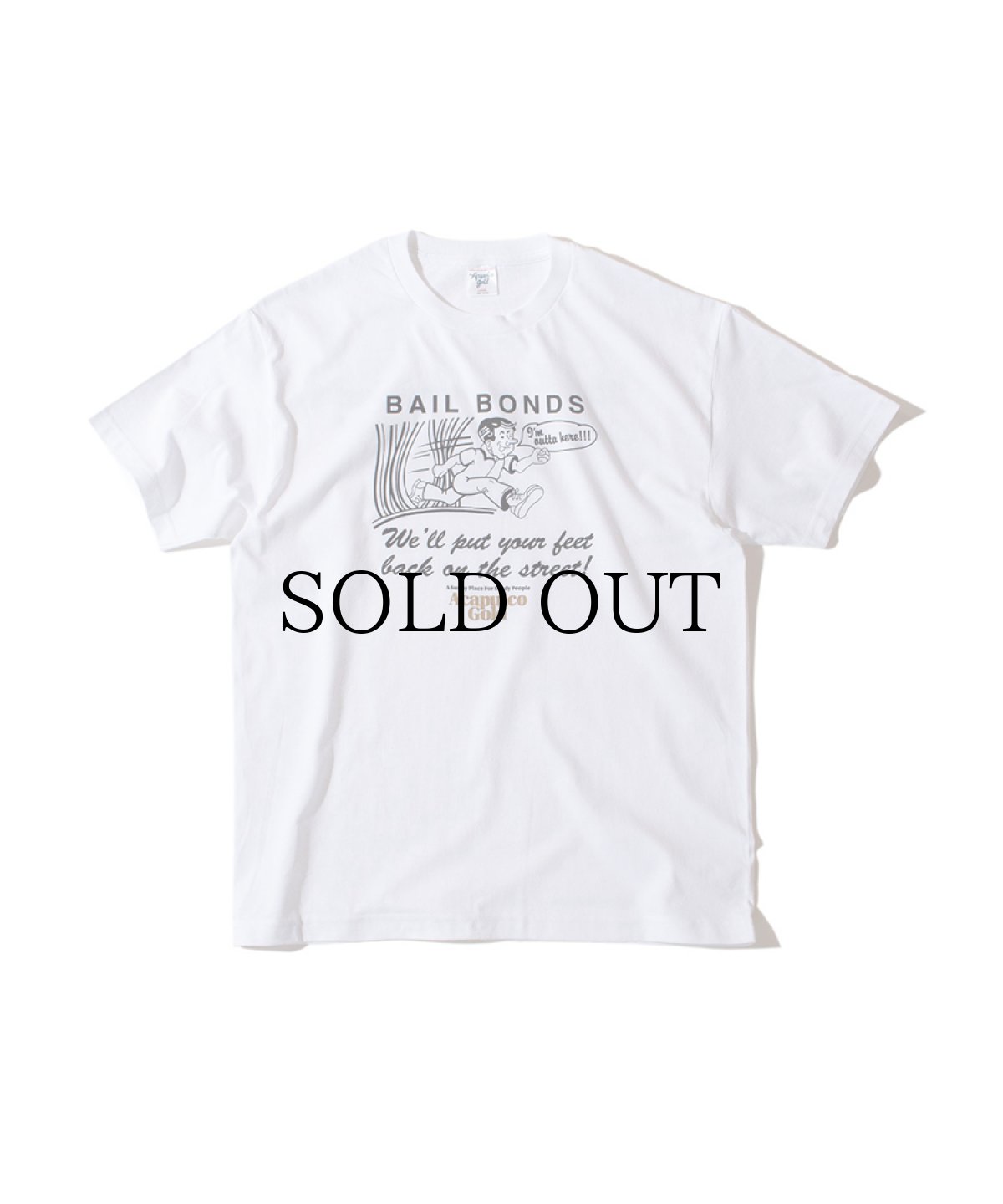 画像2: ACAPULCO GOLD(アカプルコゴールド) / BAIL BOND TEE (2)