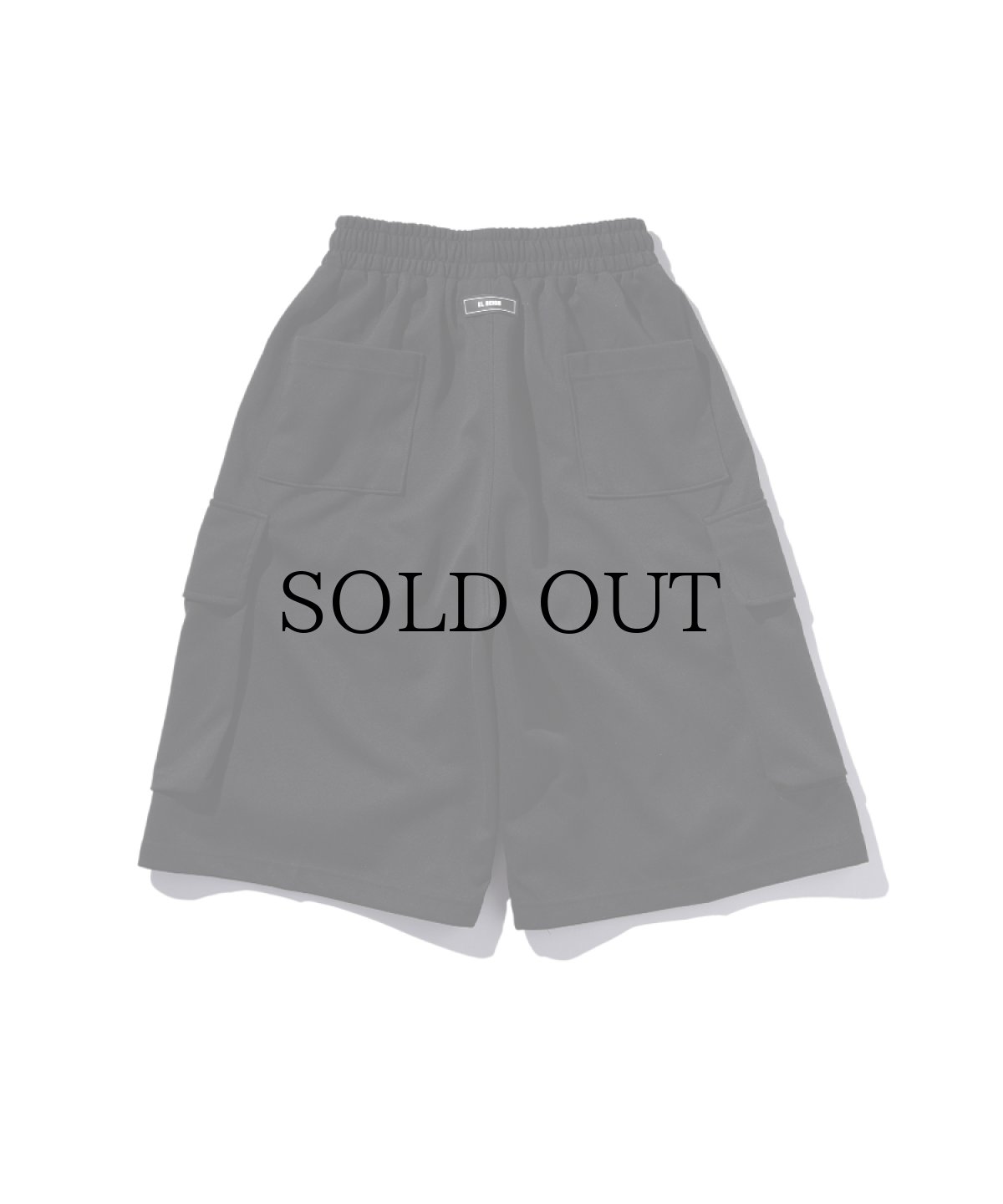 画像3: EL REIGN(エルレイン)  / ”REVENGE” FRAGMENT CARGO SWEAT SHORTS (3)
