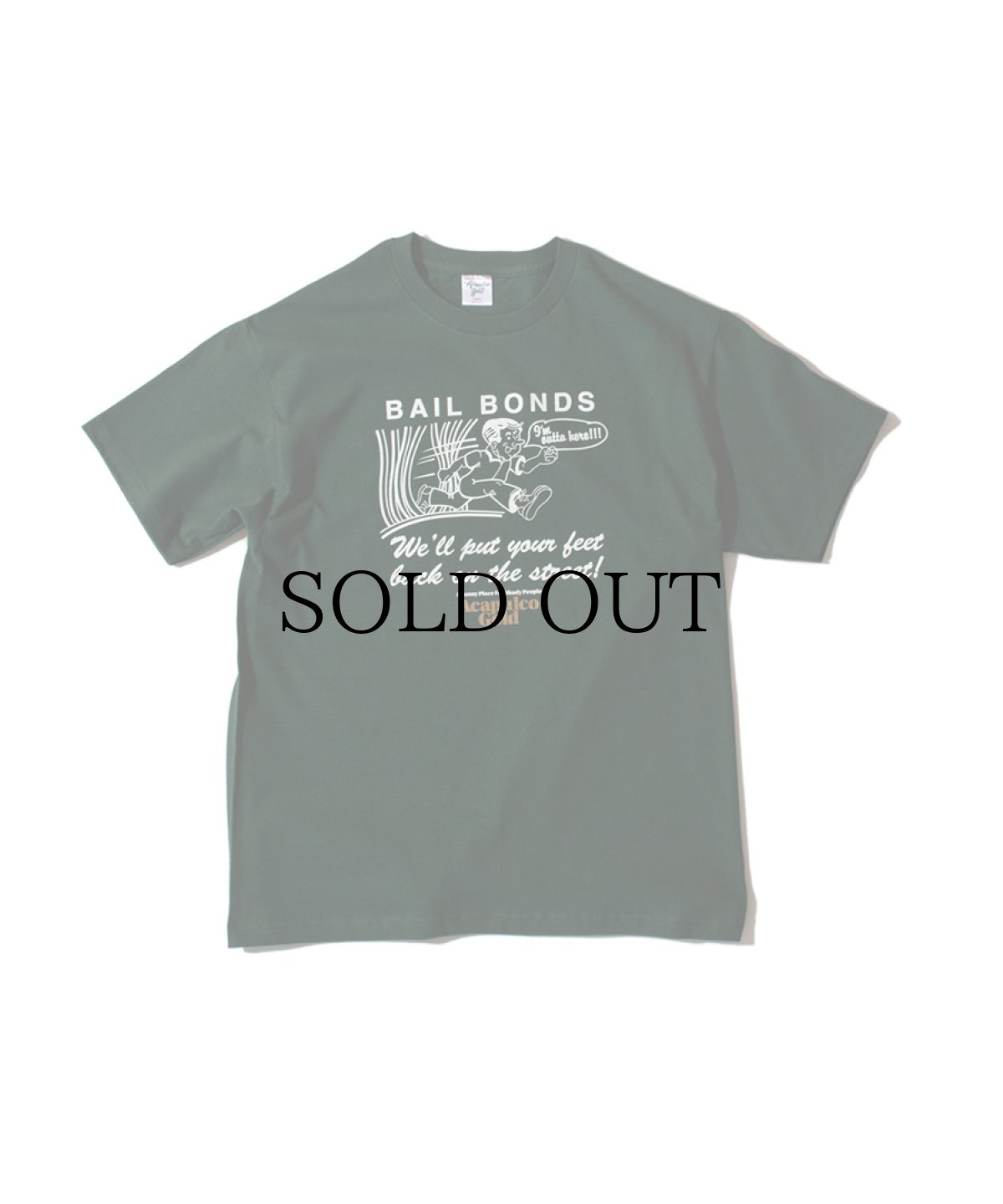 画像3: ACAPULCO GOLD(アカプルコゴールド) / BAIL BOND TEE (3)