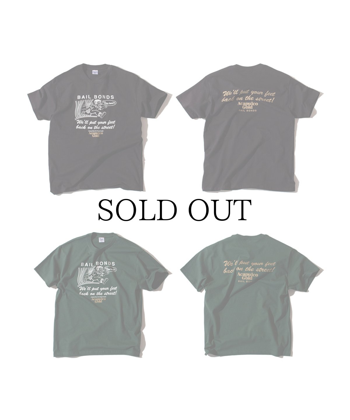 画像18: ACAPULCO GOLD(アカプルコゴールド) / BAIL BOND TEE (18)