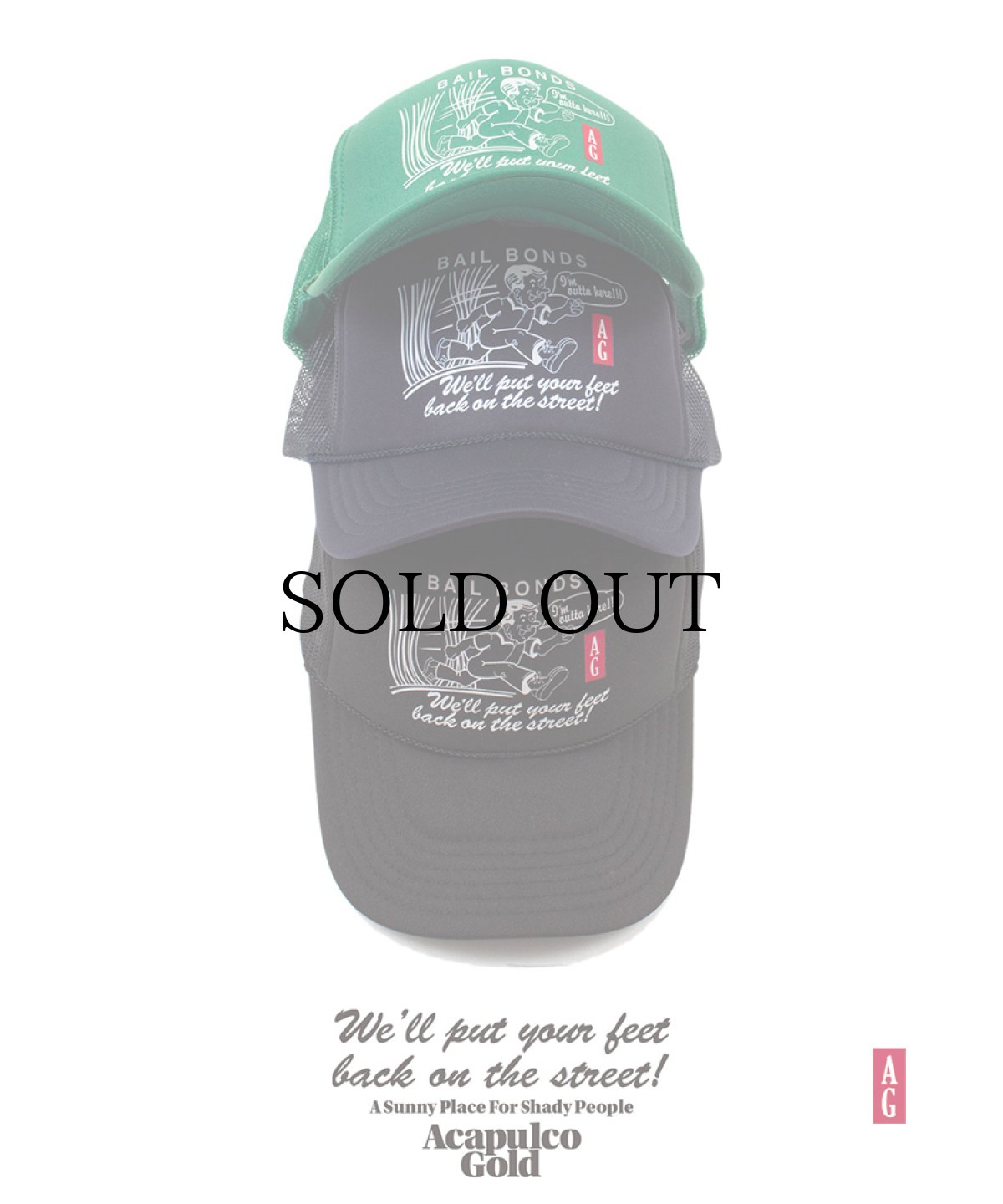画像14: ACAPULCO GOLD / BAIL BOND TRUCKER CAP (14)