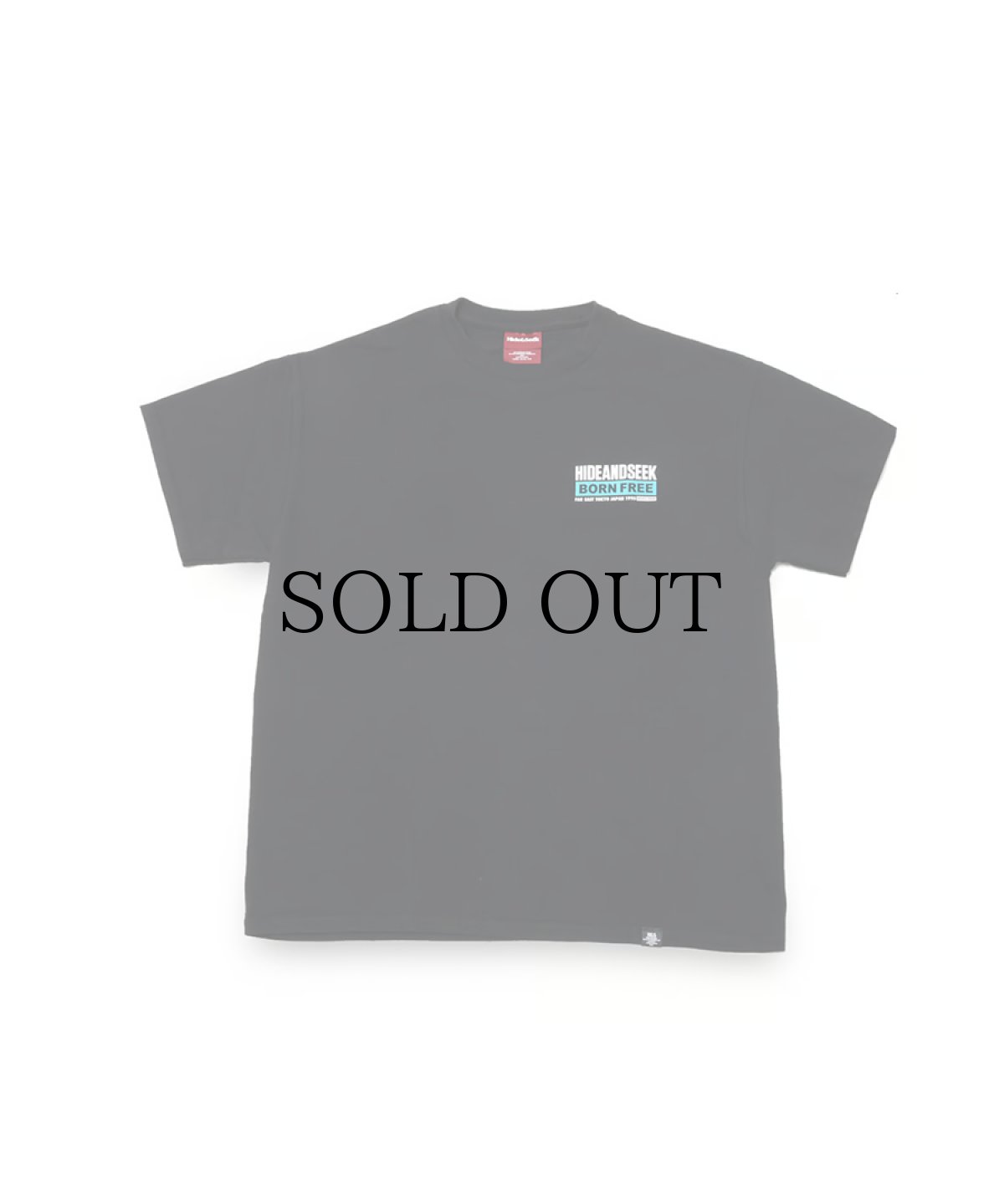 画像2: HIDEANDSEEK(ハイドアンドシーク) / Label S/S Tee (2)