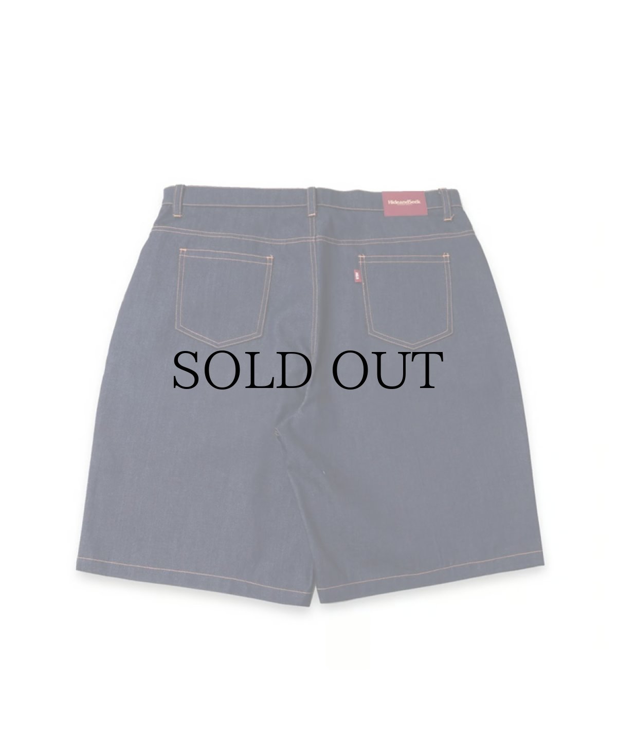 画像2: HIDEANDSEEK(ハイドアンドシーク) / Denim Short(25ss Rigid) (2)