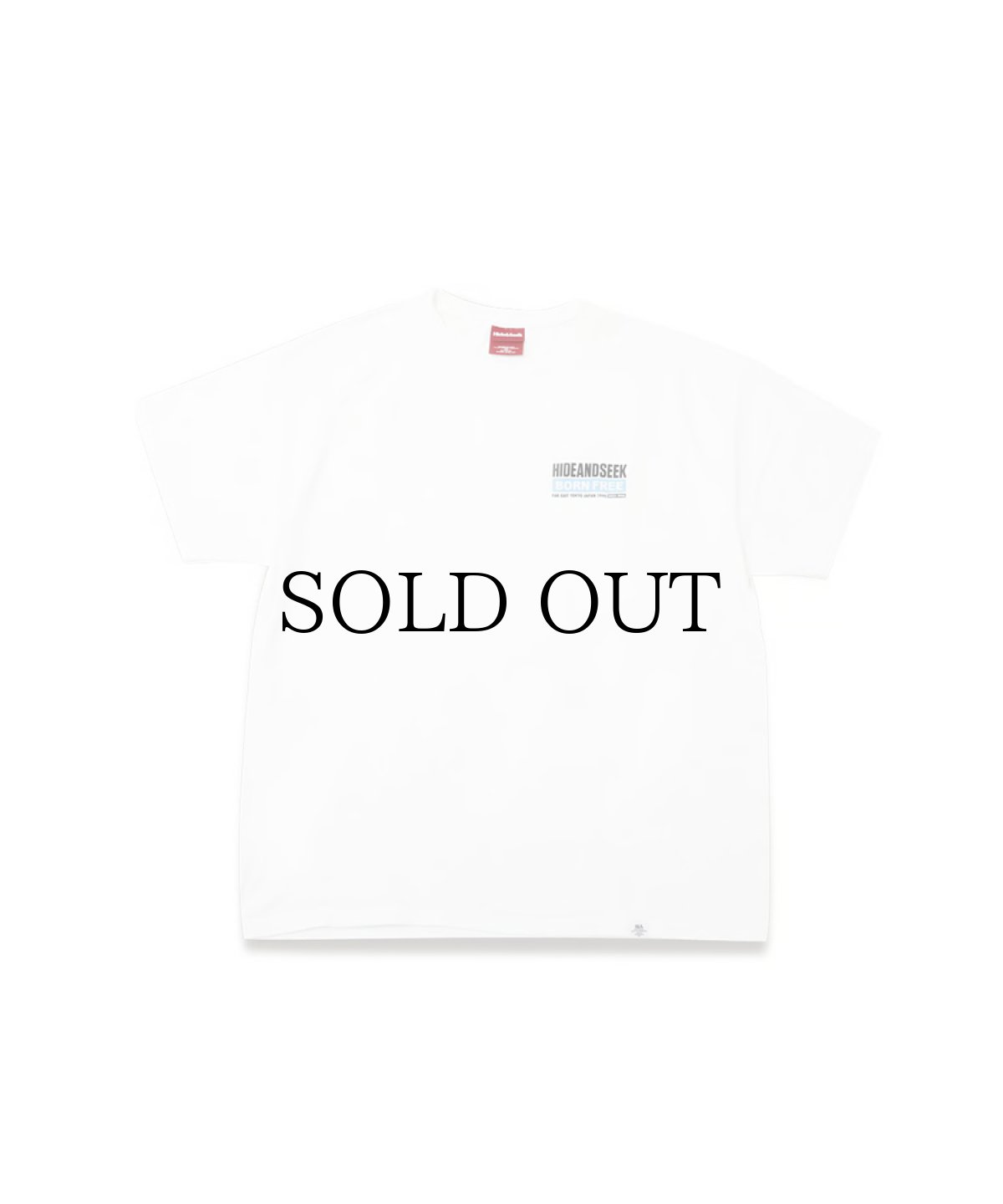 画像4: HIDEANDSEEK(ハイドアンドシーク) / Label S/S Tee (4)