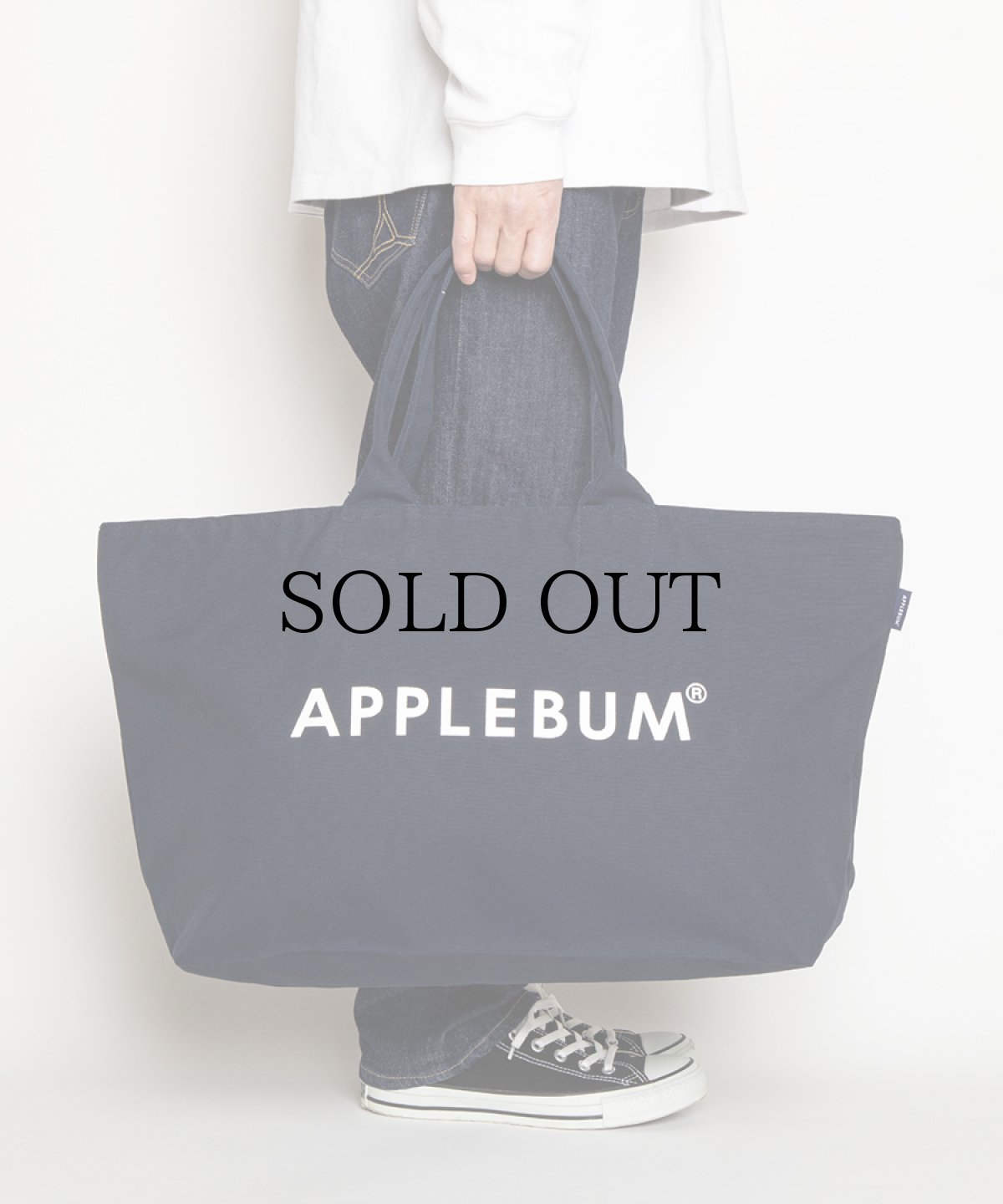 画像2: APPLEBUM(アップルバム) / Logo Zip Totebag (2)