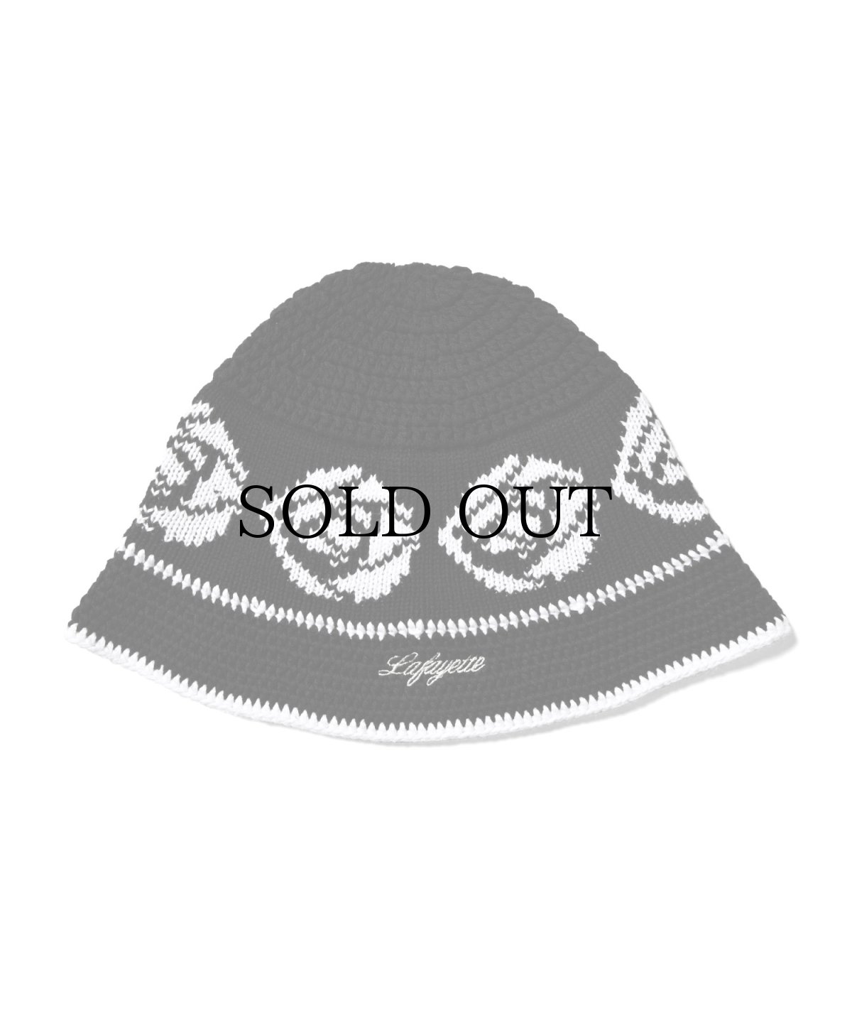 画像2: LFYT(ラファイエット) / LFYT ROSE KNIT BUCKET HAT (2)