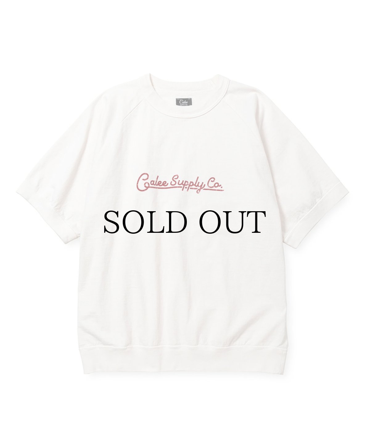 画像2: CALEE(キャリー) / VINTAGE REPRODUCT RAGLAN S/S CS (2)