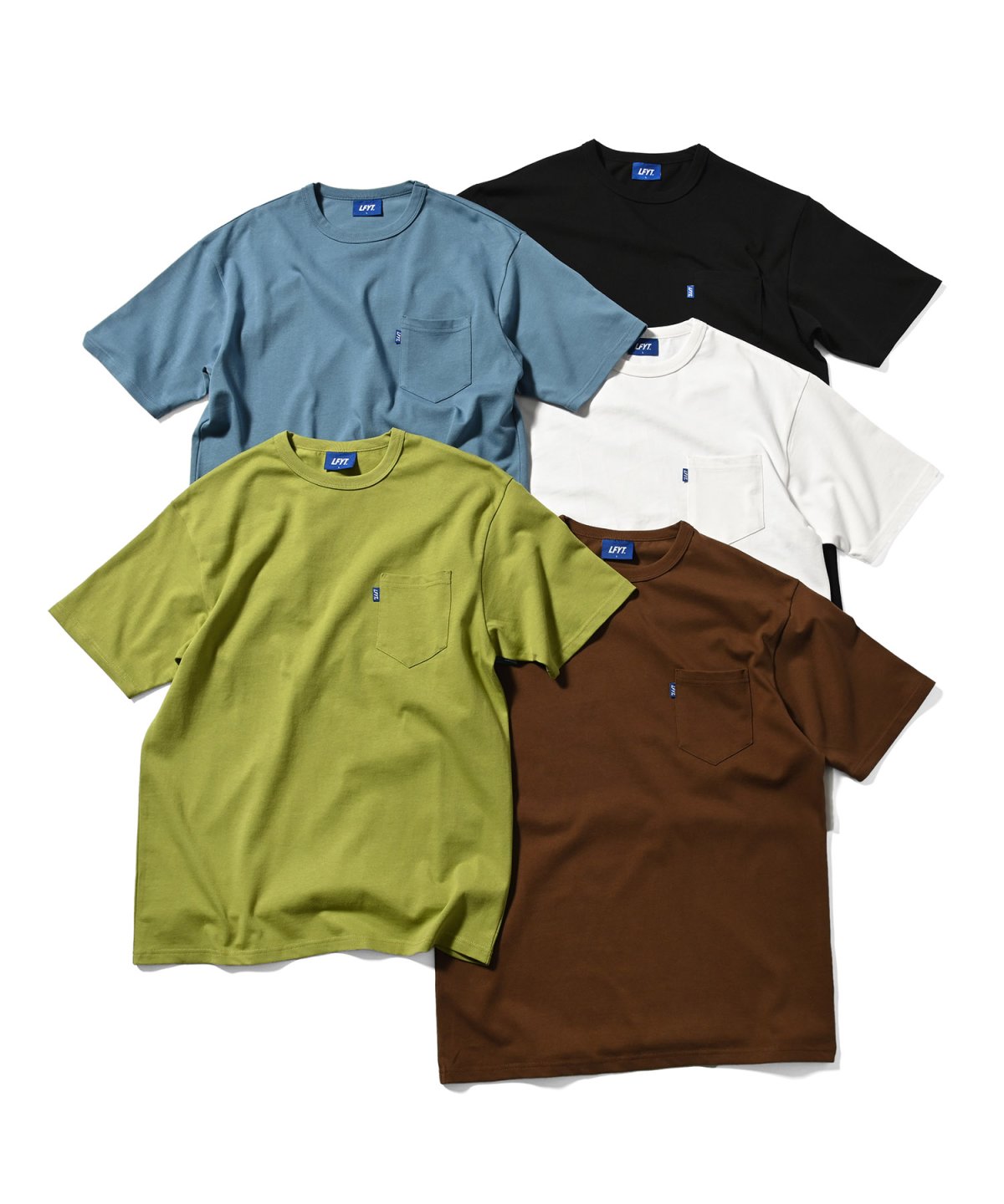 画像1: 【30%OFF】 LFYT(ラファイエット) / SOLID POCKET TEE (1)