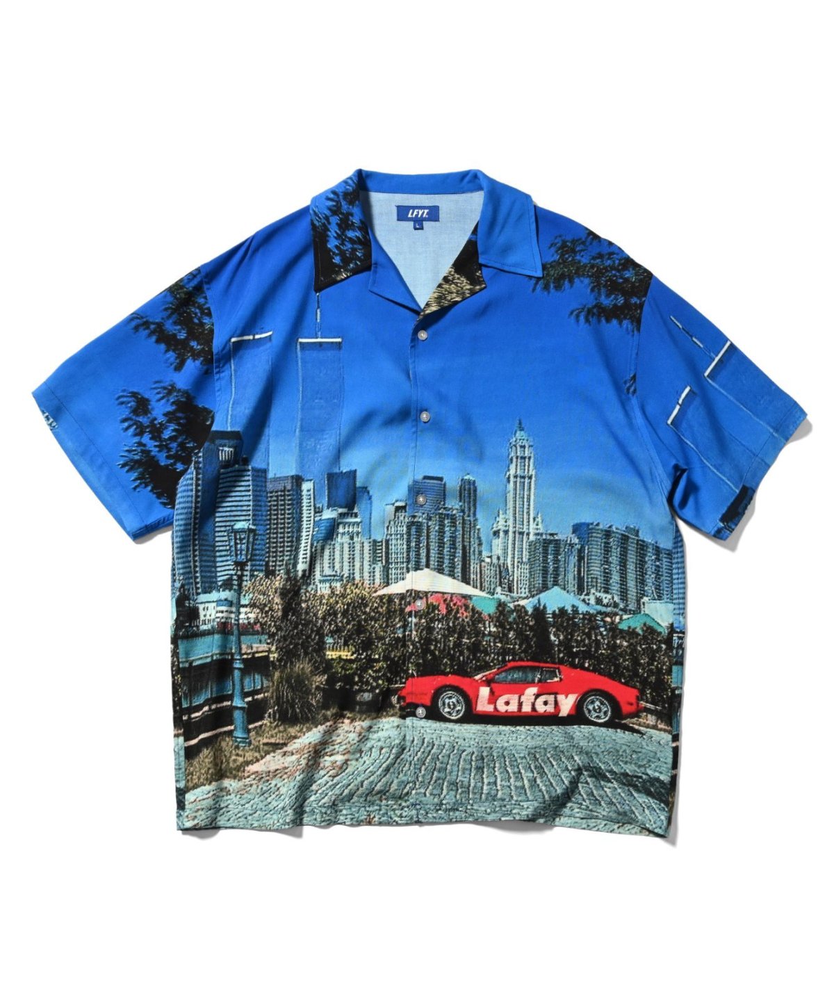画像4: 【30%OFF】 LFYT(ラファイエット) / CITYSCAPE ALLOVER PATTERN SHIRT (4)