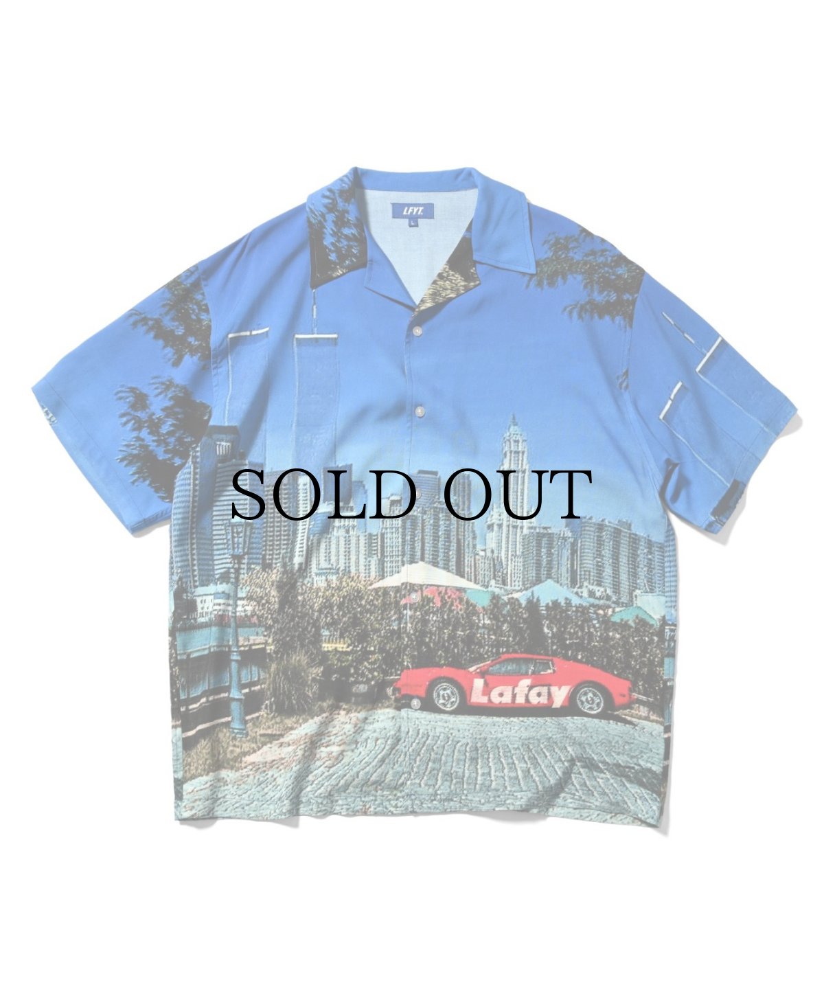 画像4: 【30%OFF】 LFYT(ラファイエット) / CITYSCAPE ALLOVER PATTERN SHIRT (4)