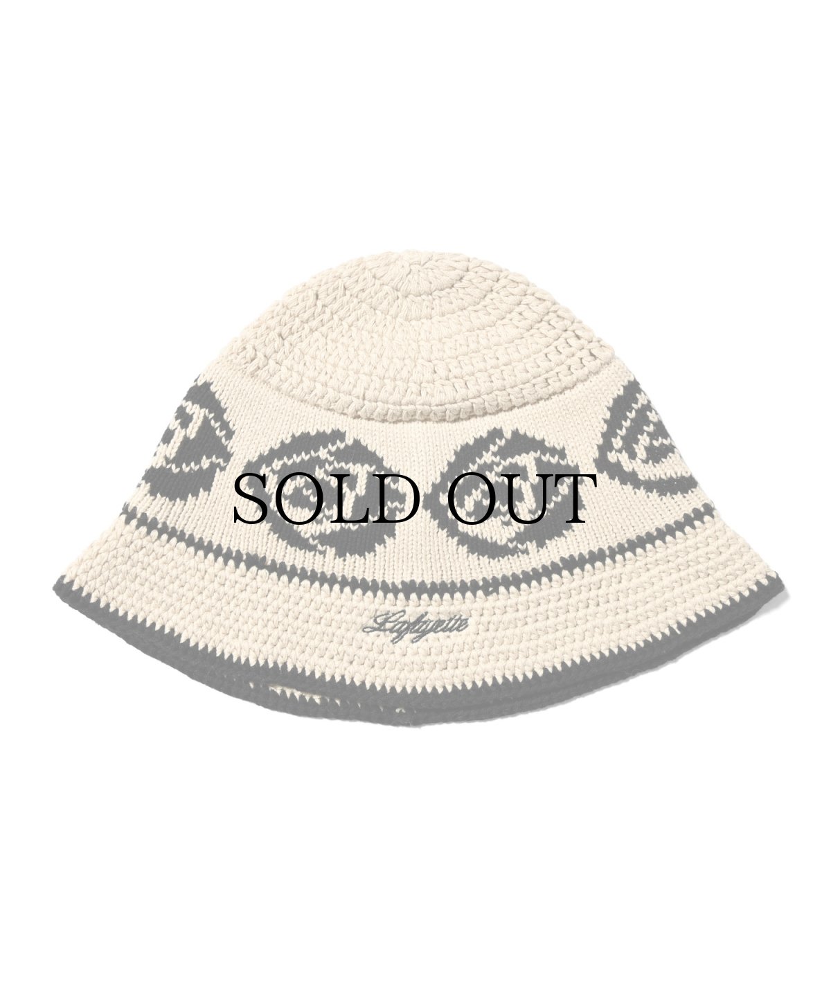 画像3: LFYT(ラファイエット) / LFYT ROSE KNIT BUCKET HAT (3)