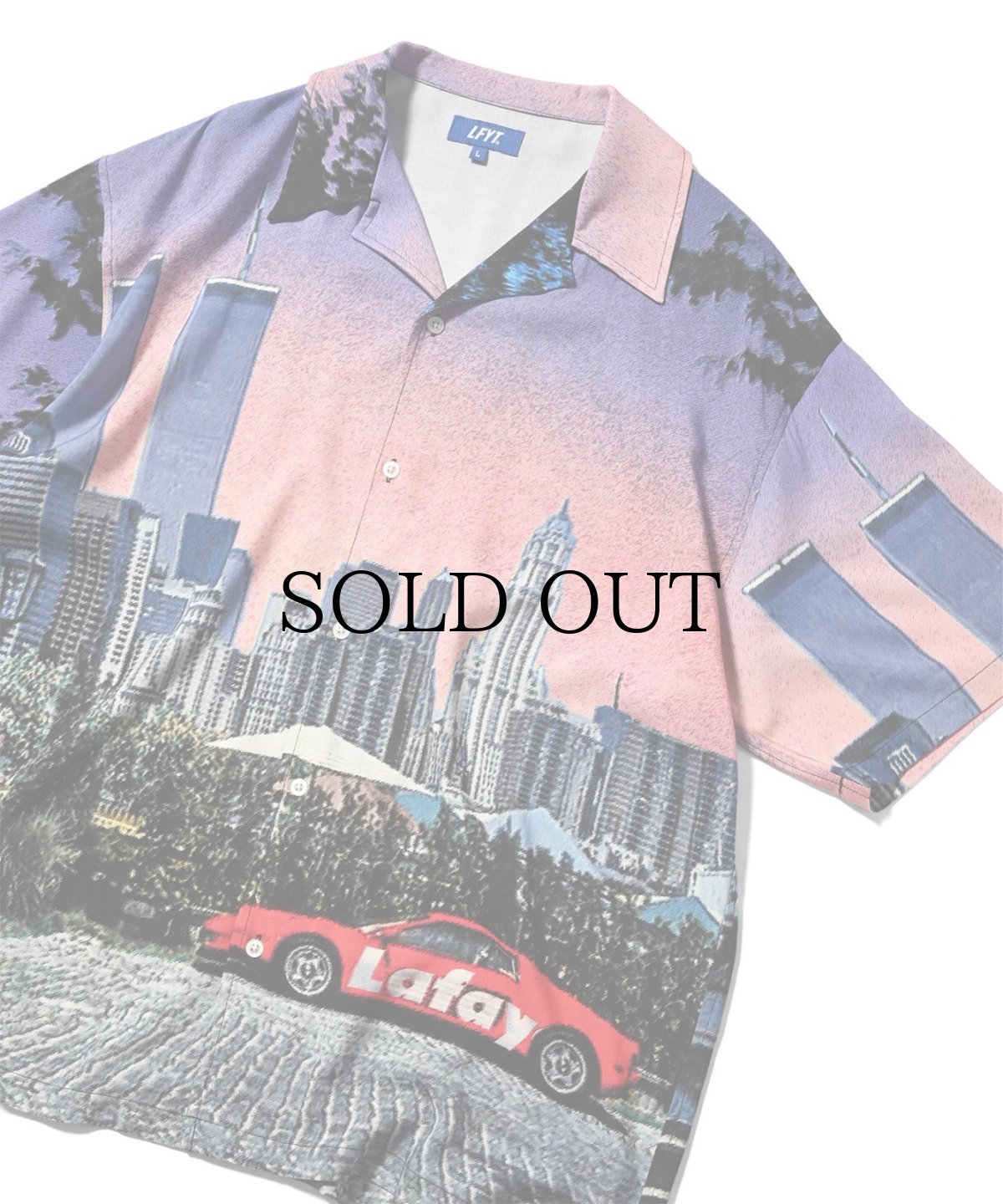 画像12: 【30%OFF】 LFYT(ラファイエット) / CITYSCAPE ALLOVER PATTERN SHIRT (12)