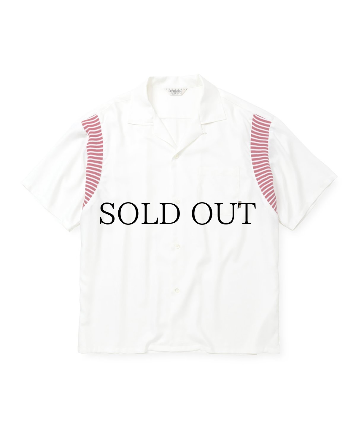 画像3: CALEE(キャリー) / VINTAGE TYPE RIB BOWLING SH (3)