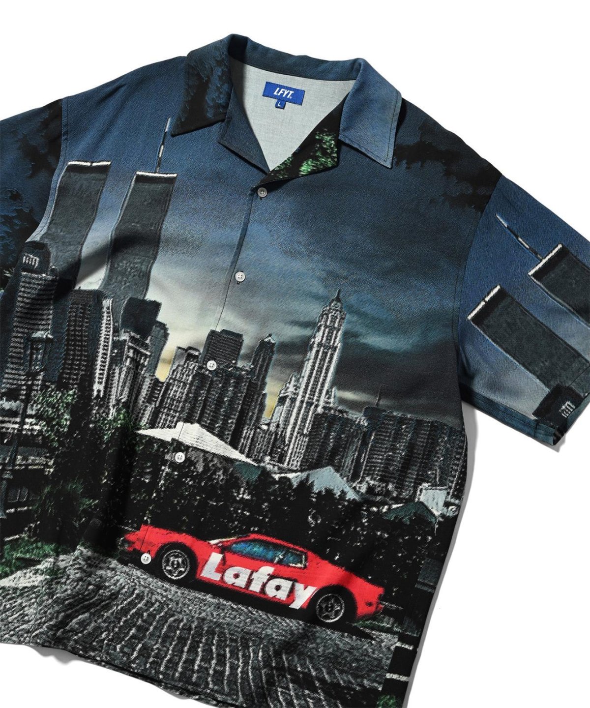 画像11: 【30%OFF】 LFYT(ラファイエット) / CITYSCAPE ALLOVER PATTERN SHIRT (11)