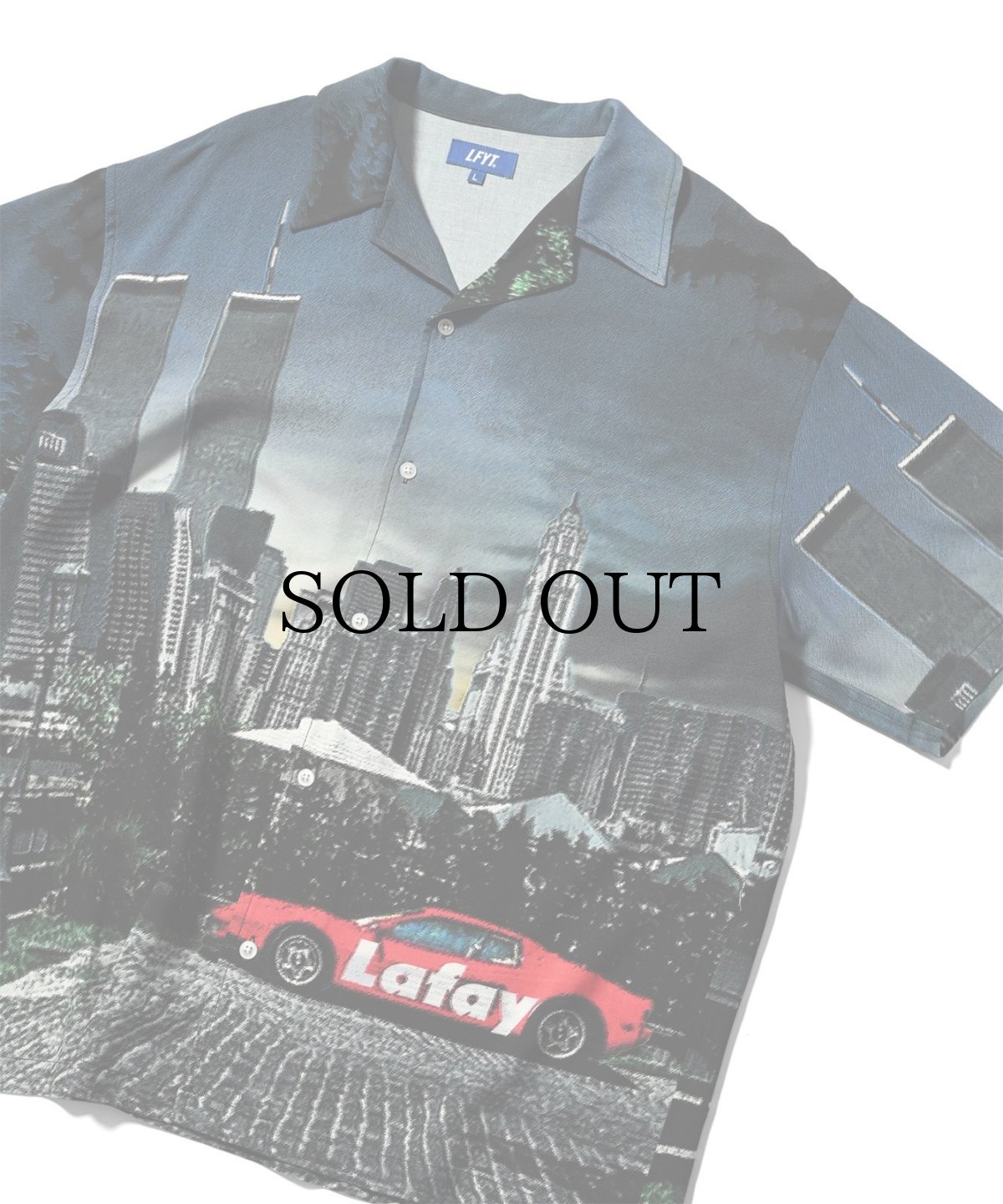 画像11: 【30%OFF】 LFYT(ラファイエット) / CITYSCAPE ALLOVER PATTERN SHIRT (11)