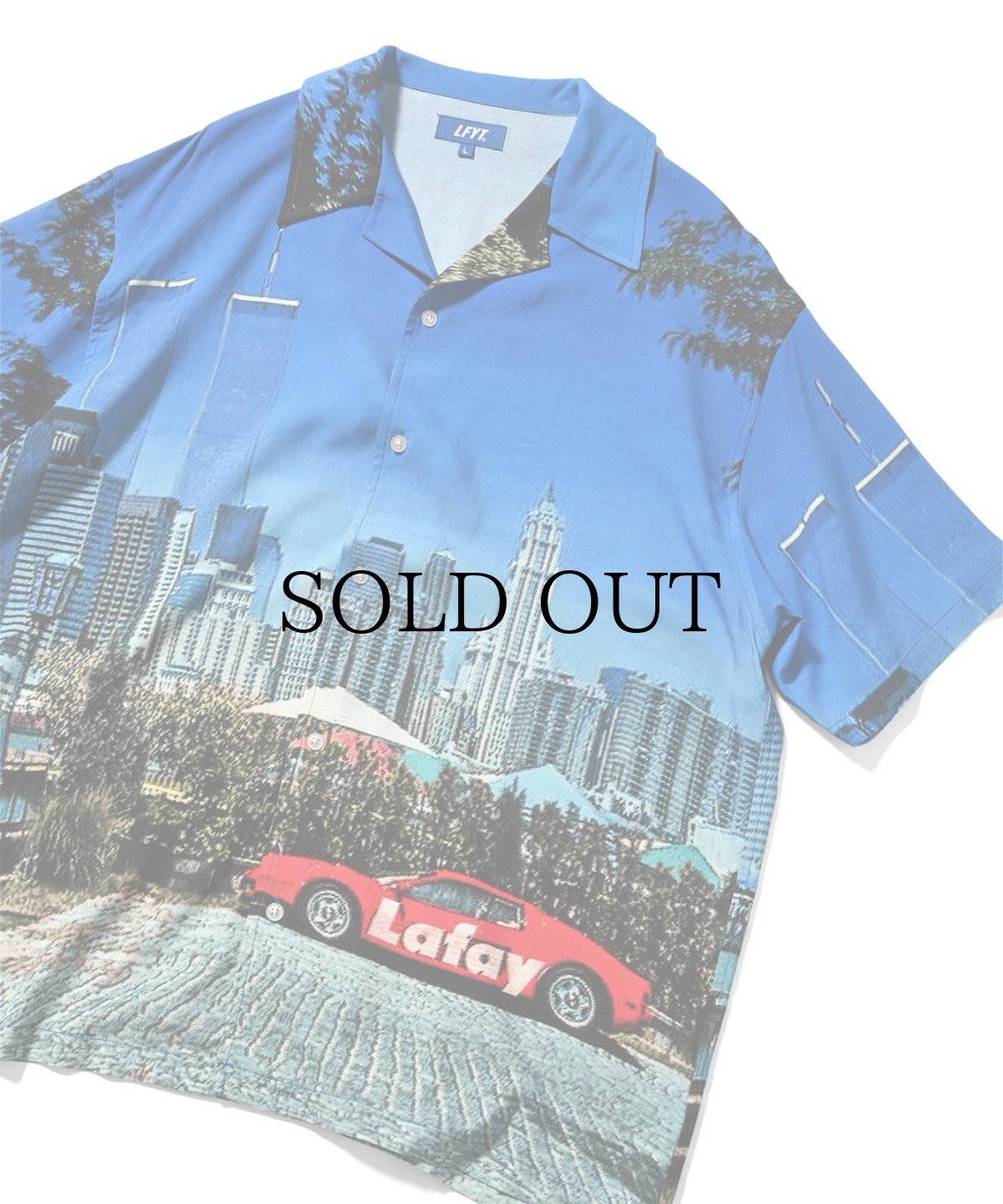 画像13: 【30%OFF】 LFYT(ラファイエット) / CITYSCAPE ALLOVER PATTERN SHIRT (13)