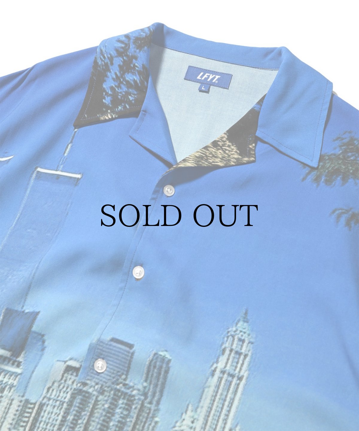 画像10: 【30%OFF】 LFYT(ラファイエット) / CITYSCAPE ALLOVER PATTERN SHIRT (10)