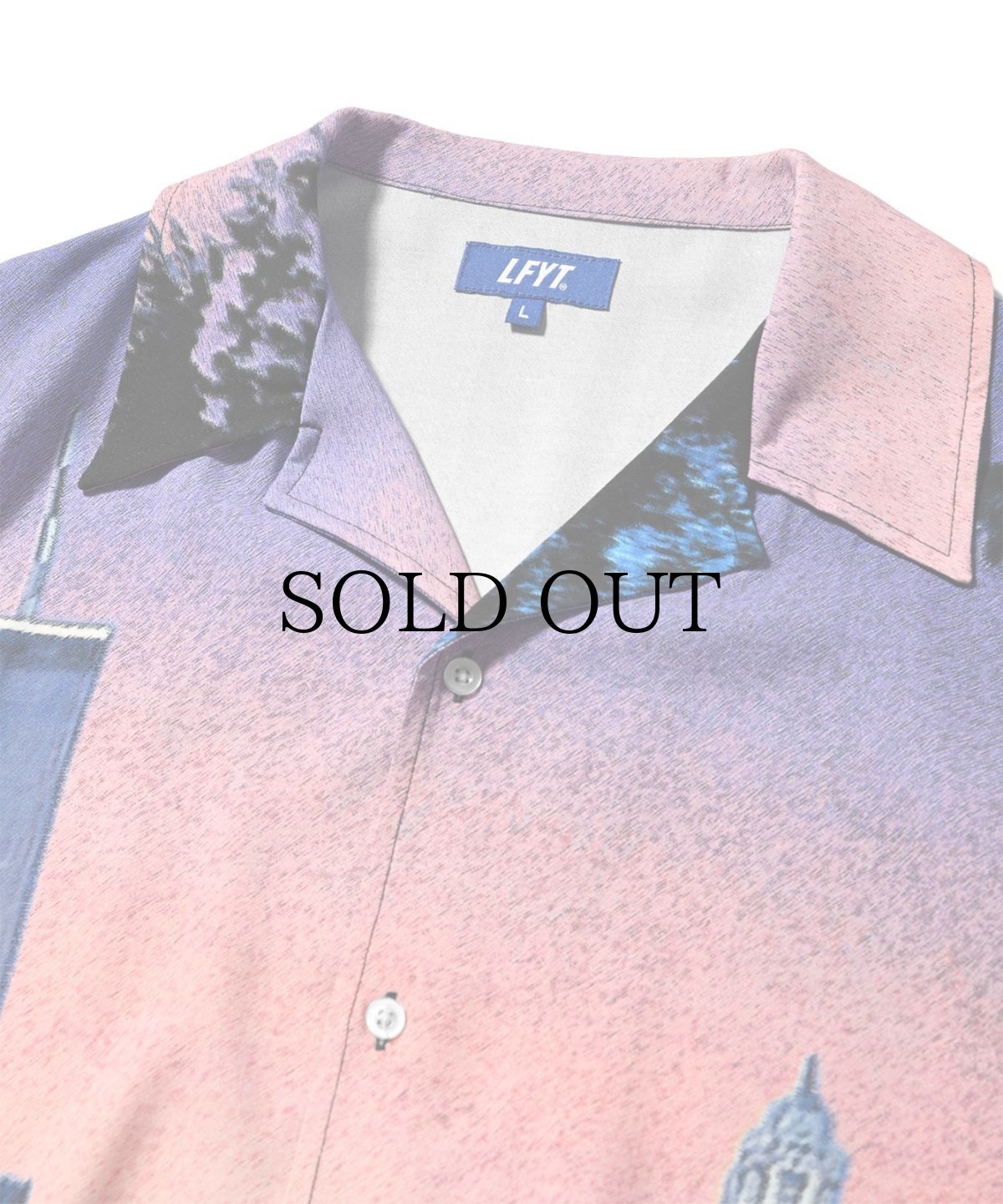 画像9: 【30%OFF】 LFYT(ラファイエット) / CITYSCAPE ALLOVER PATTERN SHIRT (9)