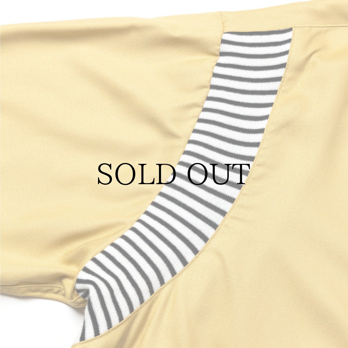 画像8: CALEE(キャリー) / VINTAGE TYPE RIB BOWLING SH (8)