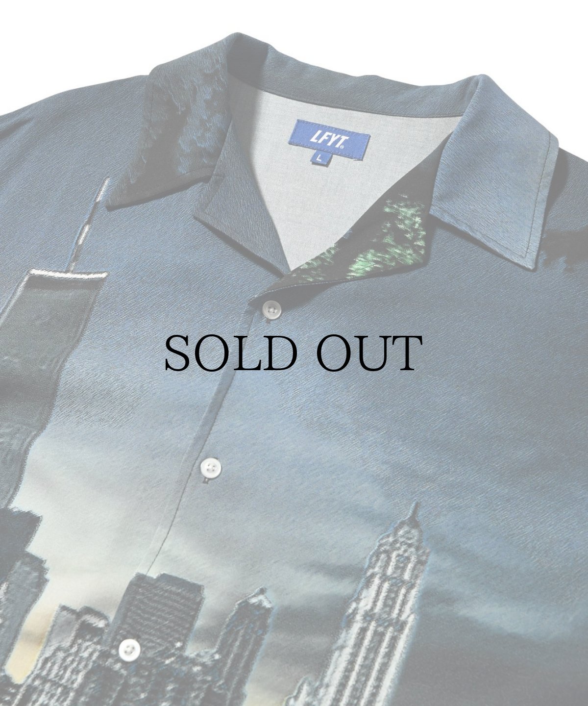 画像8: 【30%OFF】 LFYT(ラファイエット) / CITYSCAPE ALLOVER PATTERN SHIRT (8)