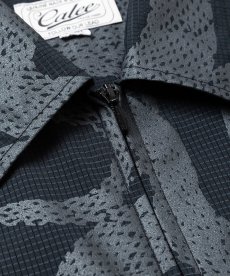 画像4: CALEE(キャリー) / DOTAIR®︎ SNAKE PATTERN ZIP SH ＜REFLECTOR＞ (4)