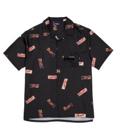 画像1: INTERBREED(インターブリード) / RAW x INTERBREED “Papers Open Collar Shirt” (1)