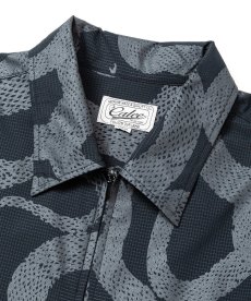 画像3: CALEE(キャリー) / DOTAIR®︎ SNAKE PATTERN ZIP SH ＜REFLECTOR＞ (3)