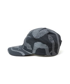 画像2: CALEE(キャリー) / DOTAIR®︎ SNAKE PATTERN SOLID CAP ＜REFLECTOR＞ (2)