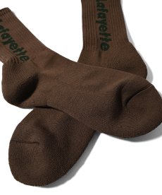 画像13: LFYT(ラファイエット) / Lafayette LOGO CREW SOCKS (13)