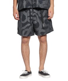 画像8: CALEE(キャリー) / DOTAIR®︎ SNAKE PATTERN EASY SHORTS ＜REFLECTOR＞ (8)