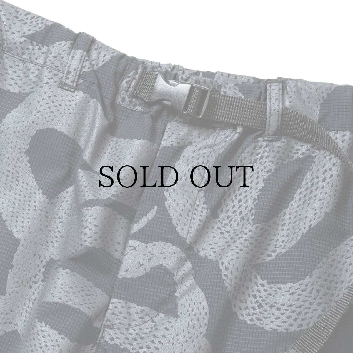 画像3: CALEE(キャリー) / DOTAIR®︎ SNAKE PATTERN EASY SHORTS <REFLECTOR> (3)