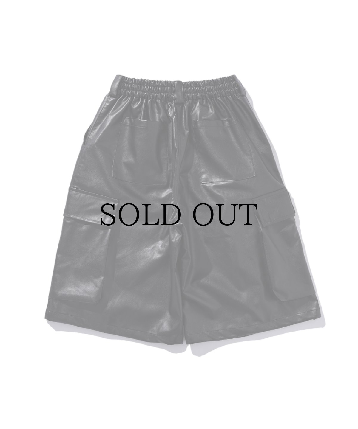 画像3: EL REIGN(エルレイン)  / ”FEAR” CARGO LEATHER SHORTS (3)