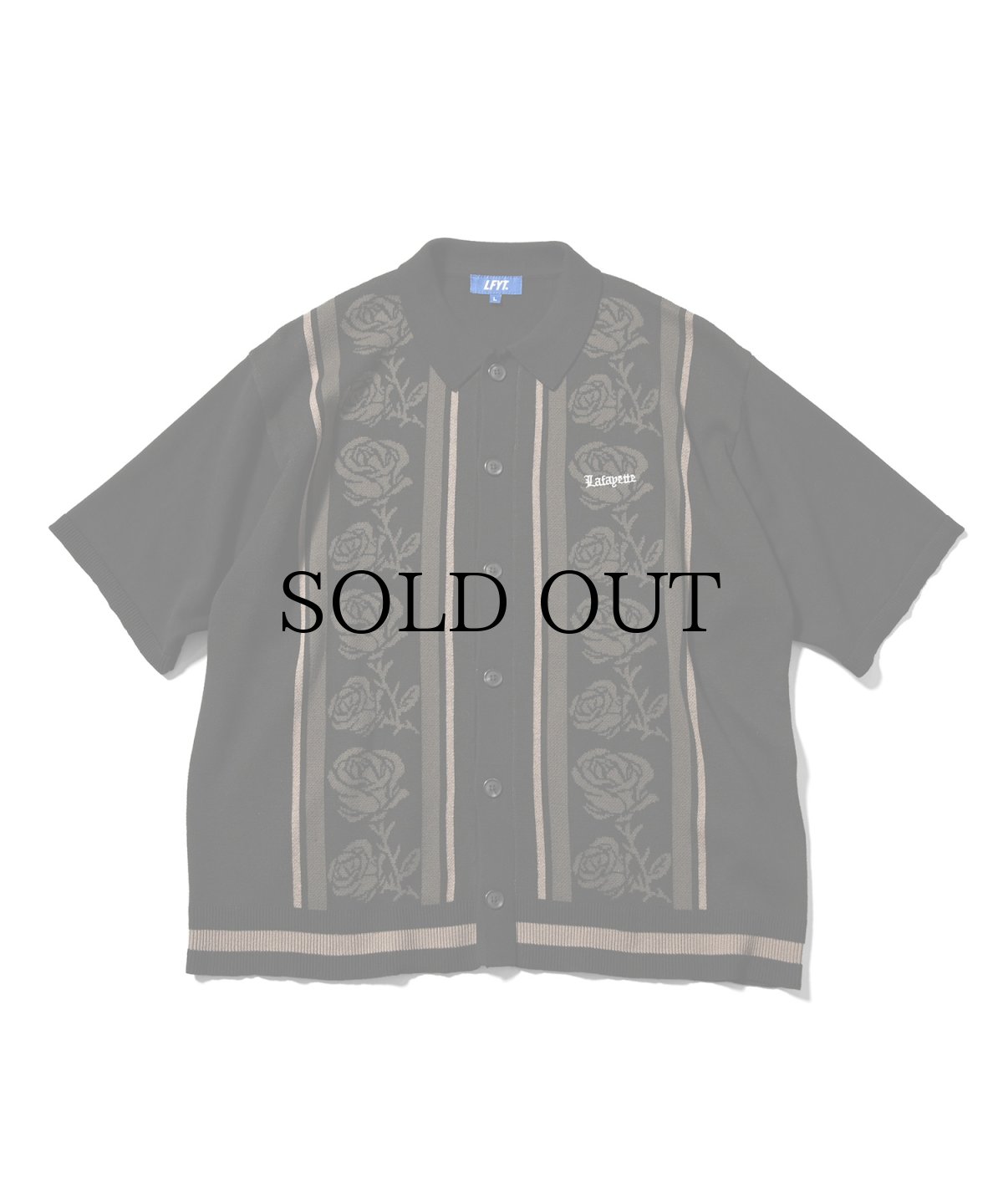 画像3: LFYT(ラファイエット) / ROSE SUMMER KNIT SHIRT (3)
