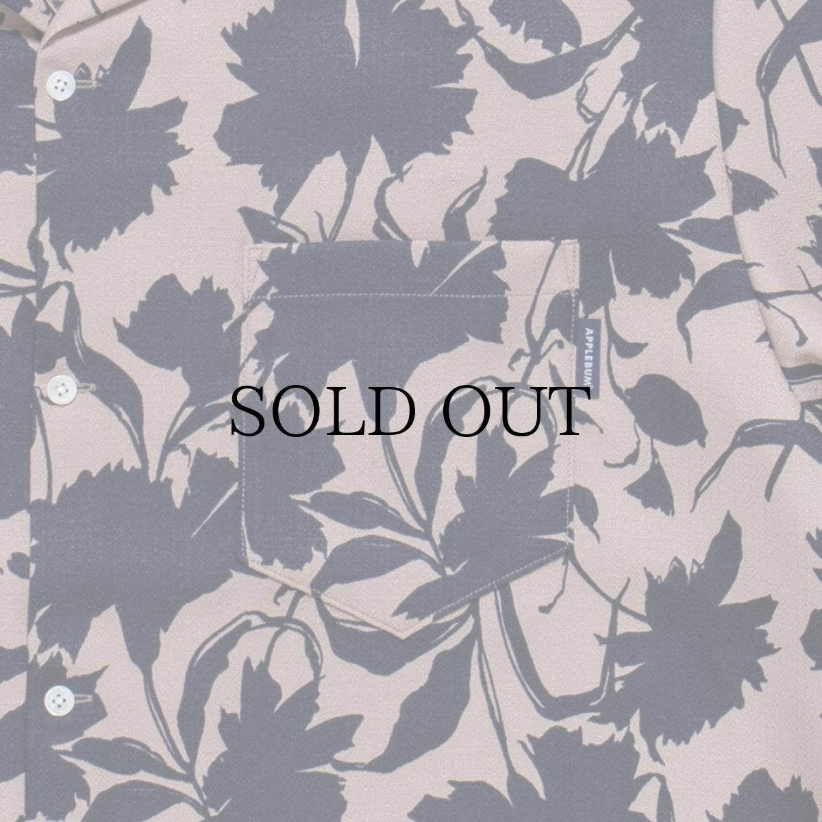 画像10: APPLEBUM(アップルバム) / ”Leaf Motif” Oversize Aloha Shirt (10)