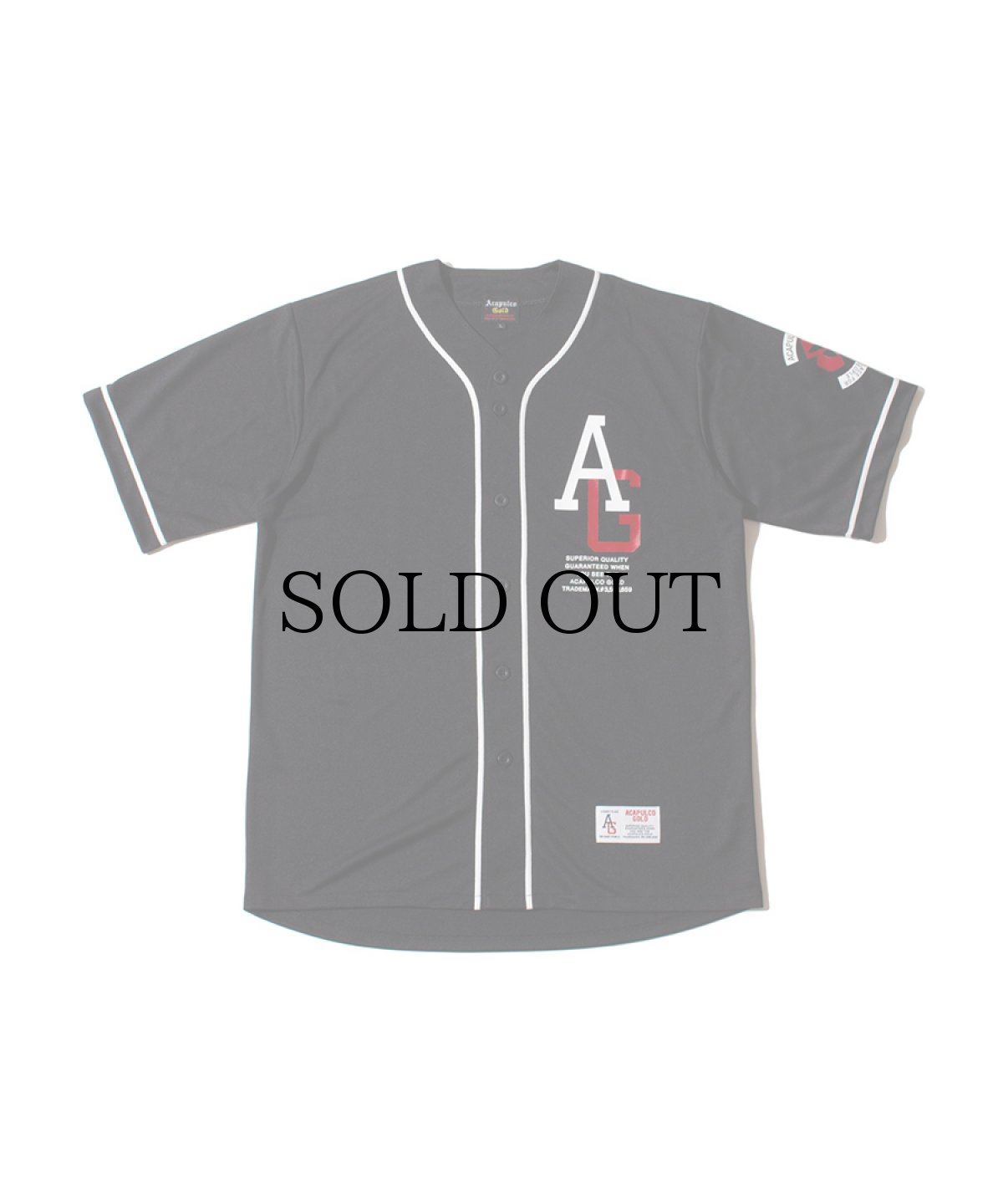 画像1: ACAPULCO GOLD(アカプルコゴールド) / B1G BASEBALL JERSEY (1)