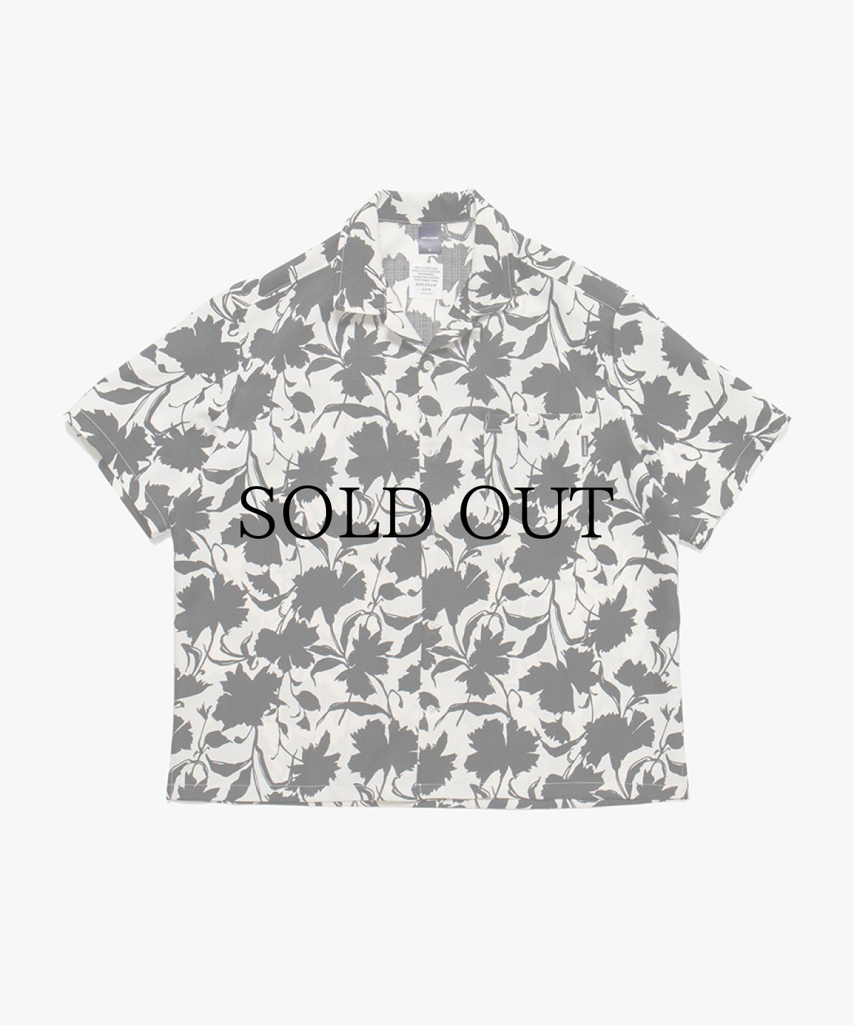 画像2: APPLEBUM(アップルバム) / ”Leaf Motif” Oversize Aloha Shirt (2)